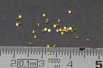 TE037 Turned Metal Bolts Pattern 3 (M0.4X0.6) (50 pcs) (For All)