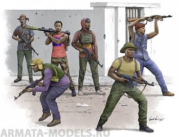 00438P Африканские борцы за свободу