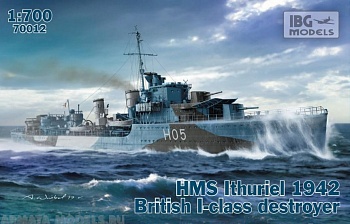 IBG70012 Корабль HMS Ithuriel 1942 I-class Destroyer (IBG models) 1/700