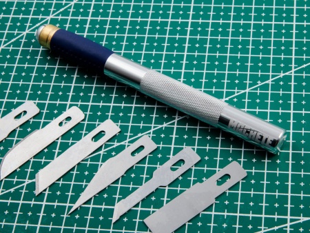 0608MCH Модельный нож: 6 профильных лезвий