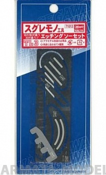 71013 Набор пилок для травленых деталей TL3