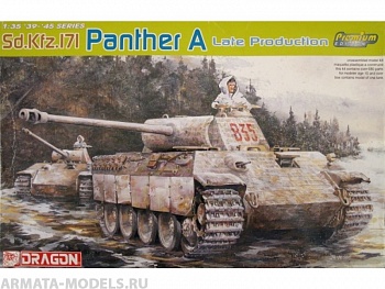 6358 Немецкий танк Panther (Пантера) поздняя (Premium edition)