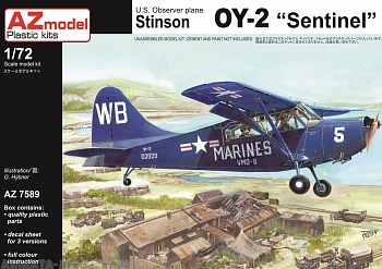 AZ7589 U.S. Observer plane Stinson OY-2 „Sentinel"