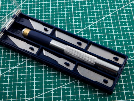 0608MCH Модельный нож: 6 профильных лезвий