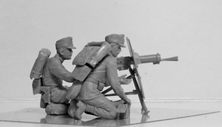 35697 Фигуры, Австро-венгерский пулеметный расчет І МВ ICM