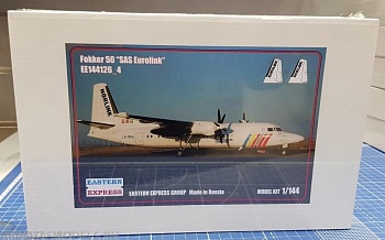 ЕЕ144126_4 Пас. самолет Fokker F-50 SAS Eurolink