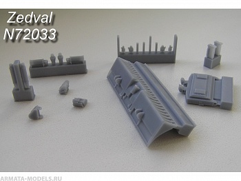 N72033 Танковый бульдозер снегоочиститель ТБС-86