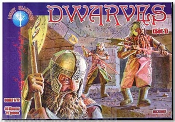 ALL72007 Фигуры Dwarves set 1 1/72