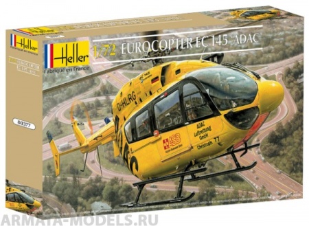 80377HL Вертолет  ЕС-145 ADAC (1:72) Heller