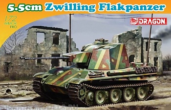 7488Д Танк 5,5см Zwilling Flakpanzer