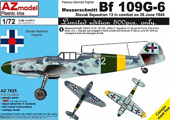 AZ7625 Самолет Messerschmitt Bf 109G-6