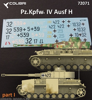 72071CD  Pz.Kpfw. IV Ausf. Н   Part I