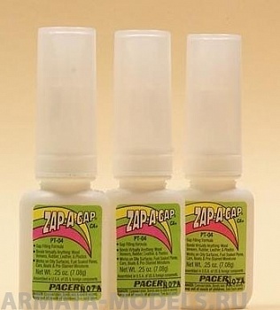 PT04 Цианокрилатный клей ZAP, 7 гр.