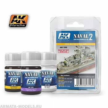 AK556 Набор для везеринга SHIPS VOL.2 WEATHERING SET