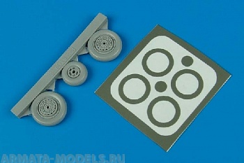 4423AIR  1/48 MiG-15 Fagot wheels & paint masks