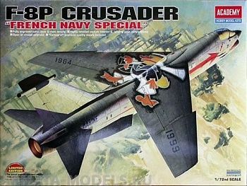 12559 Самолет  F-8P CRUSADER [FRENCH NAVY SPECIAL]