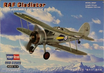 80289 Самолет RAF Gladiator