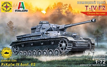 307226 Немеций танк Т-IV F2 (1:72)