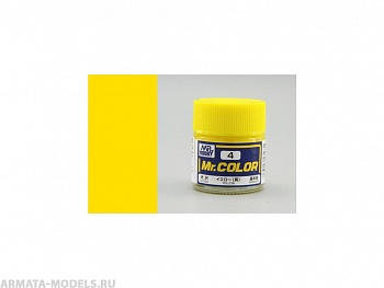 C004 Краска 10мл  YELLOW