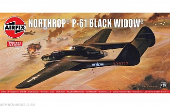 A04006V Сборная модель самолета Northrop P-61 Black