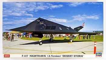 02256 Самолет F-117 DESERT STORM (HASEGAWA) 1/72