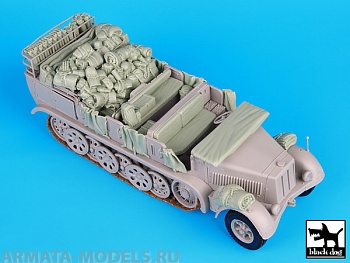 BDT35072 Sd.Kfz. 8 big accessories set (TRUMP)