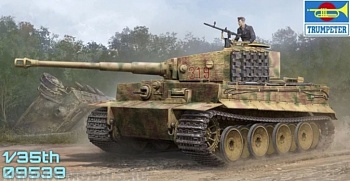 09539P Pz.Kpfw.VI Ausf.E Sd.Kfz.181 Tiger I (Medium Production) w/ Zimmerit
