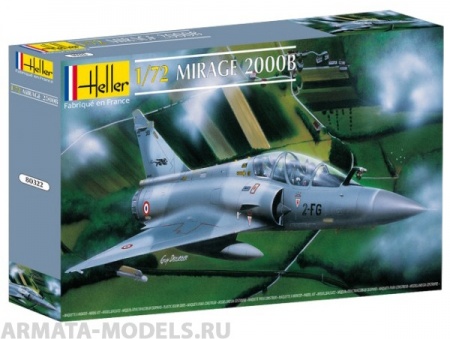 80322HL Самолет  Мираж 2000 B (1:72) Heller