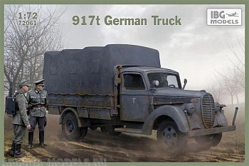 IBG72061 Грузовик 917t German Truck (IBG models) 1/72