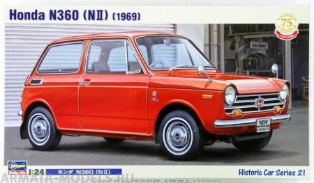 21121 Автомобиль Honda N360 (N2) Hasegawa
