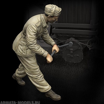 RM811 Italian infantry ‘cranking up’  (1/35)