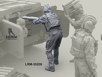 LRM35208 Российский современный танкист/артиллерист САУ погрузка - 6 (Не для свободной продажи)