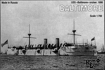 Корабль KB70094 USS Baltimore Cruiser, 1890
