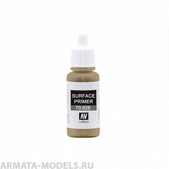 V-70626 Акриловый грунт - полиуретановый / кожаный коричневый,17мл. 17мл