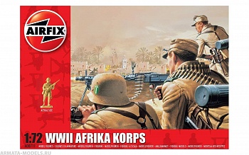 A00711 Набор фигур WWII Afrika Korps
