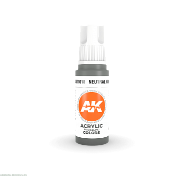 AK11018 Краска акриловая Neutral Grey 17ml