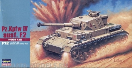 31142 Танк Pz.Kpfw IV Ausf F2 Hasegawa