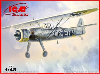 48212 Hs 126B-1, германский самолет разведчик