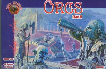 ALL72001 Фигуры Orks set 1 1/72