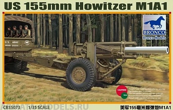 CB35073 US M1A1 155mm Howitzer(WWII)