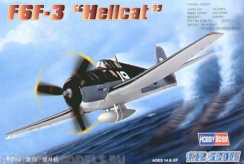 80256 Самолет F6F-3 Hellcat