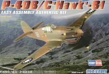 80209 Самолет P-40B/C Hawk-81