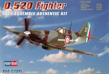 80237 Самолет French D.520 Fighter