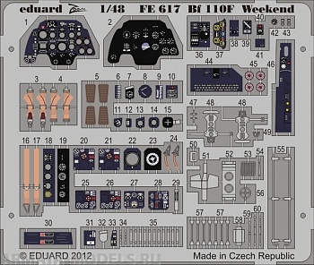 FE617ED Bf 110F Nachtjager Weekend