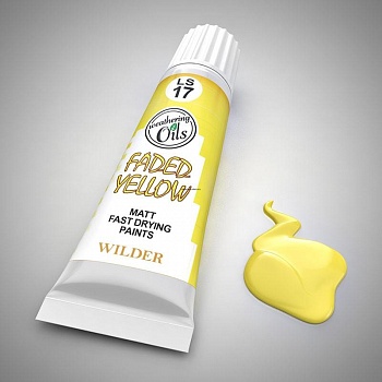LS-17 Краски специальные быстросохнущие, на основе льняного масла. 20 мл цвет жёлтый выцветший