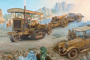 Rod814 Артиллерийский трактор Holt 75 с гаубицей BL 8-inch