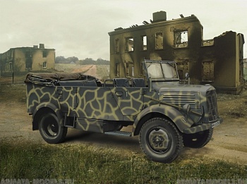 35525 Мерседес L1500A (Kfz.70), Германский автомобиль