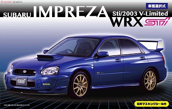 FU03940 Сборная модель Subaru Impreza WRX STI 2003